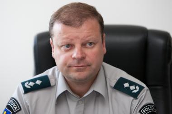 Naujuoju policijos vadovu turėtų tapti S.Skvernelis (papildyta)
