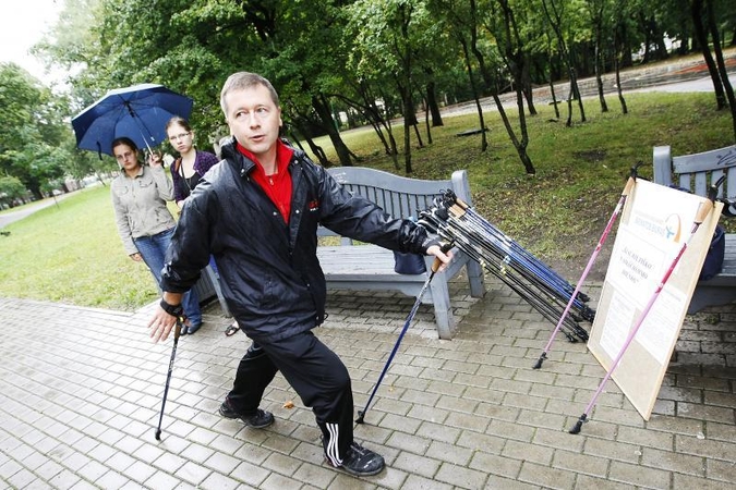 Klaipėdoje tęsiasi šiaurietiško ėjimo mokymai