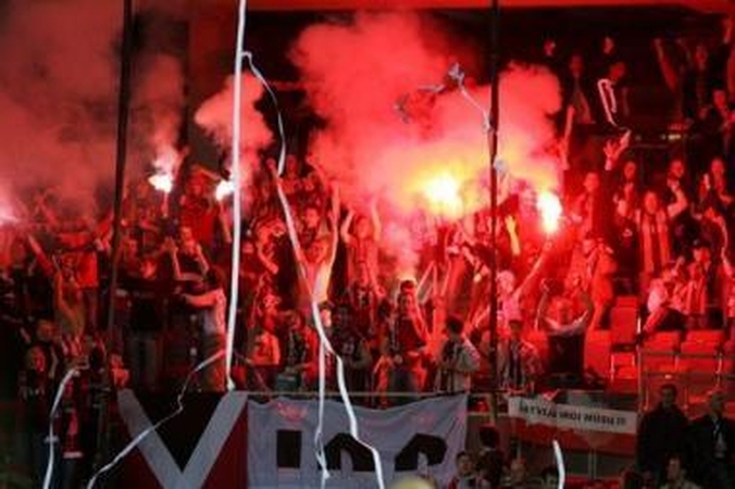 „Lietuvos ryto“ sirgaliai sukėlė konfliktą rungtynėse Kaune 