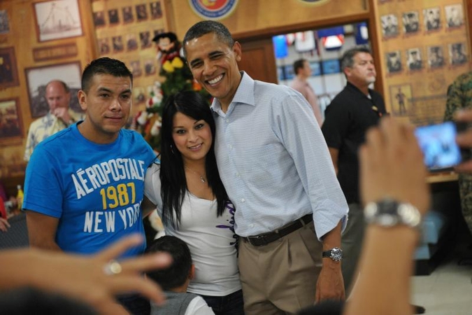 B.Obamos nuotaikos optimistiškesnės negu 2008 metais