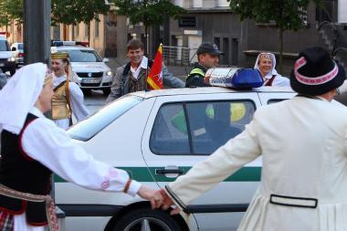 Viešąją tvarką Kauno dienų metu stebi policija