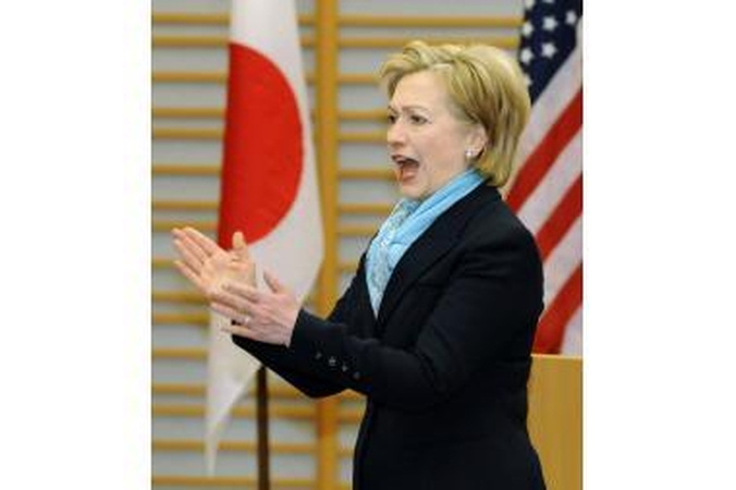 H.Clinton išvyko į kelionę po Azijos šalis