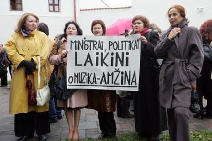 Įvairios profesinės sąjungos žada koordinuoti savo veiksmus