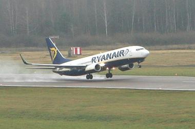 „Ryanair“ akcija: milijonas skrydžių po 6 eurus
