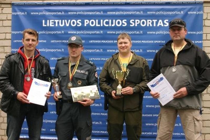 Uostamiesčio policijos pareigūnai - vieni taikliausių šalyje