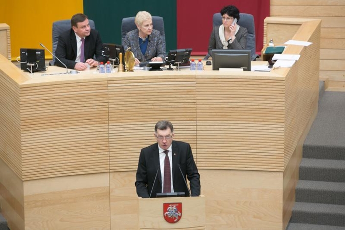 A. Butkevičius: jokių revoliucijų nebus 
