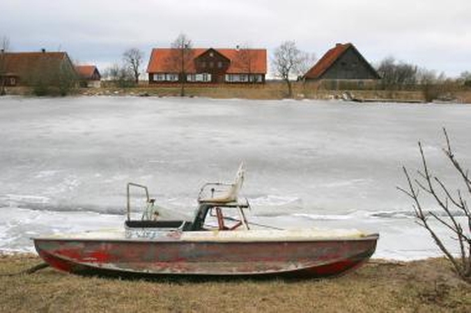 Potvynis pamaryje: ledų lytys grasina Mingės kaimui