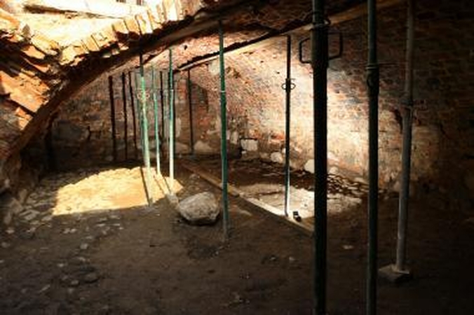 Archeologų atkastas Senamiesčio rūsys - kilpa statytojams