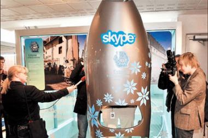 Estijoje atsirado pirmoji pasaulyje „Skype“ telefono būdelė