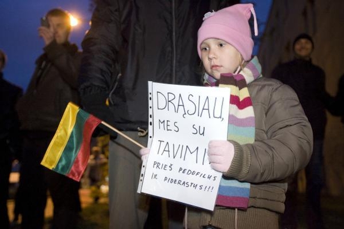 D.Kedį palaikantys vilniečiai prokurorams tarė "gėda"