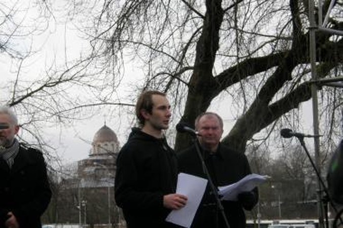 Studentai prabilo apie naujus protestus