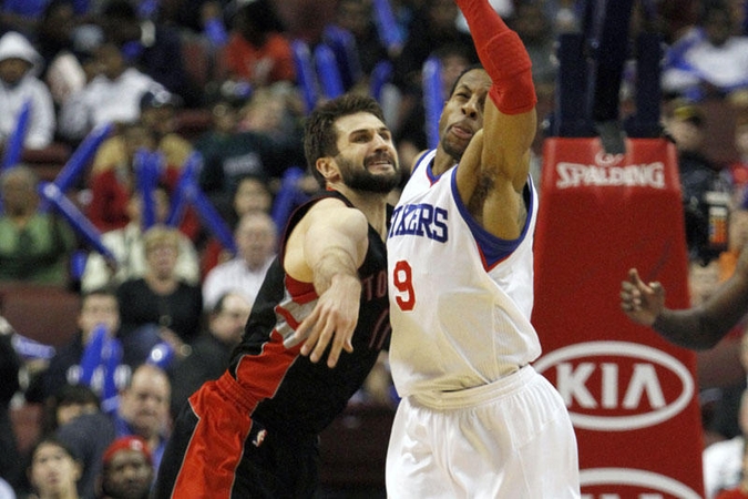 „Raptors“ iškovojo trečiąją pergalę, L.Kleiza pelnė 10 taškų