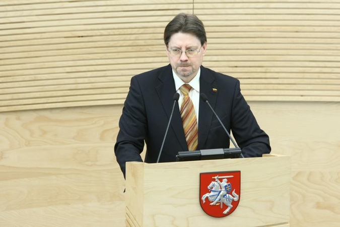 S.Šedbaras: aiškaus atsakymo, ar R.Žilinskui gresia apkalta, nėra