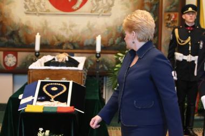 D.Grybauskaitė: A.Brazauską vadinu savo mokytoju