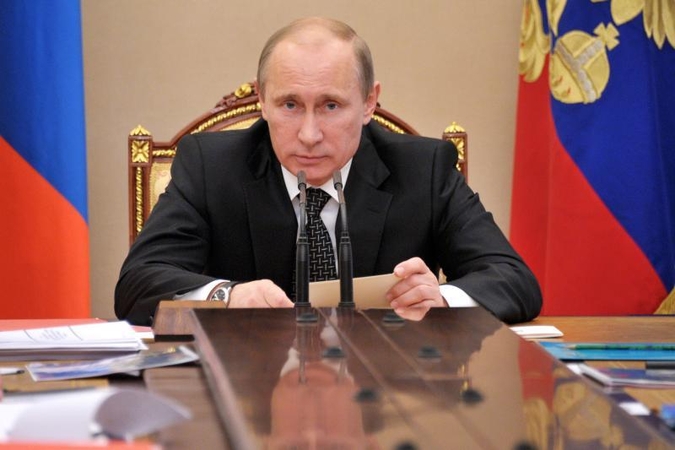 Vladimiras Putinas ignoruos Londono olimpiadą