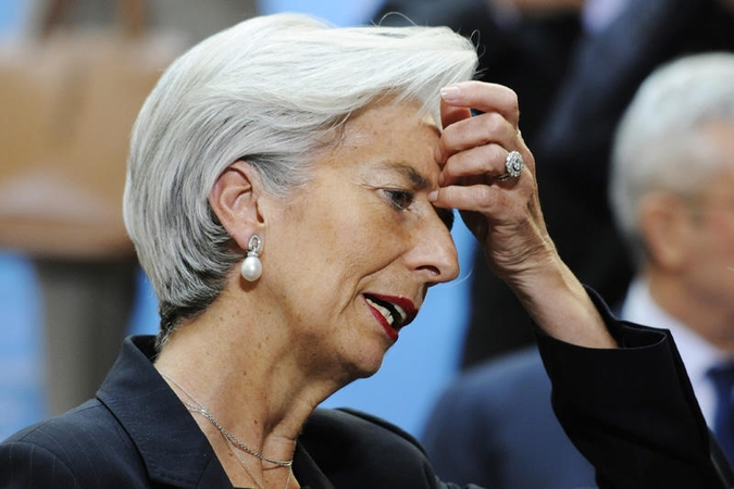 V.Putinas: Christine Lagarde verta TVF vadovo posto