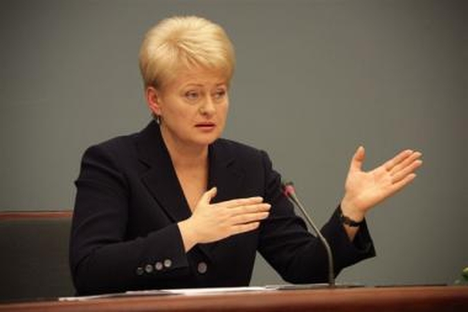 D.Grybauskaitė žada imtis tiek atsakomybės, kiek paneš