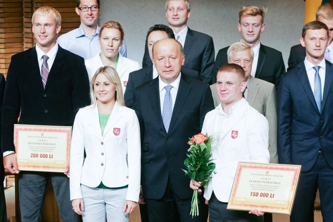 A.Kubilius padėkojo olimpiečiams už neišgalvotą patriotizmą