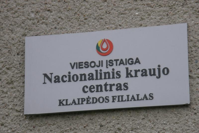 Uostamiestyje – nusidriekusios donorų eilės