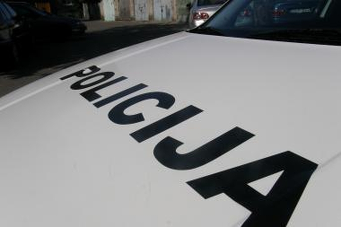 Vilniuje sumuštas neblaivus policijos pareigūnas