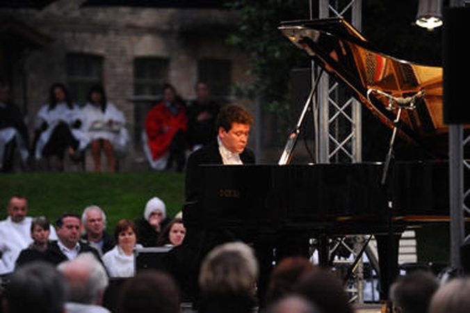 Vienas garsiausių pasaulio pianistų D.Matsujevas koncertavo Vilniuje