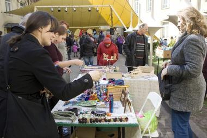 Mokytojų namų kiemelyje - Atvelykio fiesta