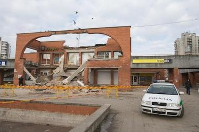 Kaune pastatų griūtys neprognozuojamos
