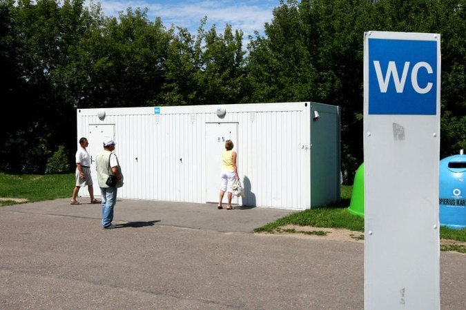 Auksinis tualetas atidaromas tik per šventes
