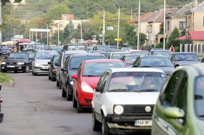 Padidėjo miesto užterštumas kietosiomis dalelėmis 