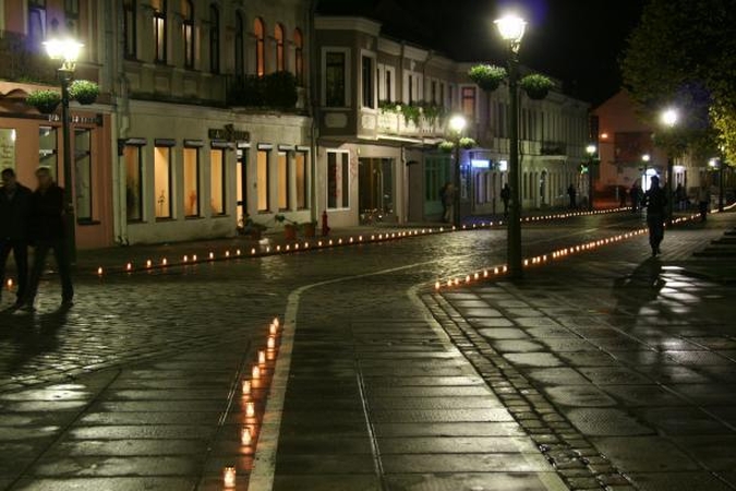 Tūkstančiai žvakelių vėl nušvies Kauno senamiestį
