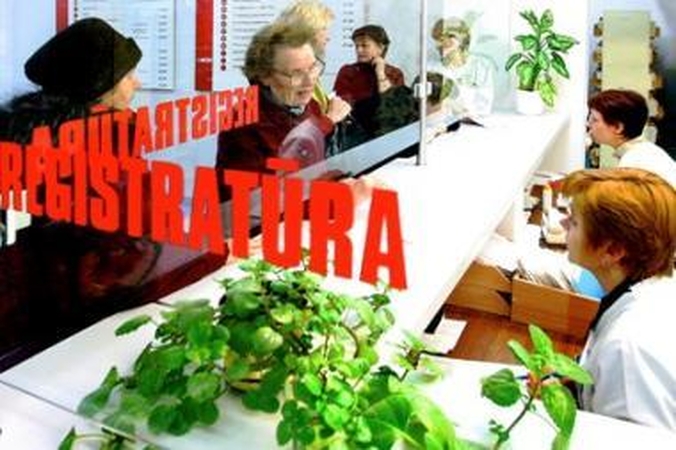 Poliklinikose renkamas registracijos mokestis – neteisėtas