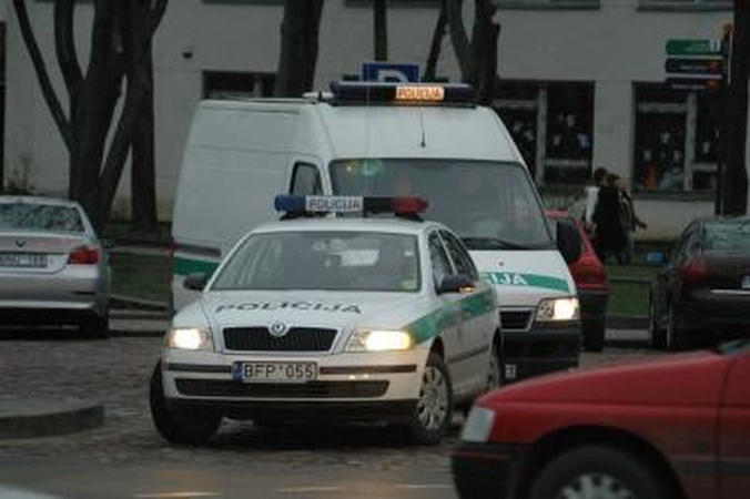 Vyriškis pavogė kaimyno ratus