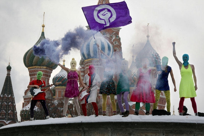 Rusija apriboja prieigą prie „ekstremistinių“ „Pussy Riot“ įrašų