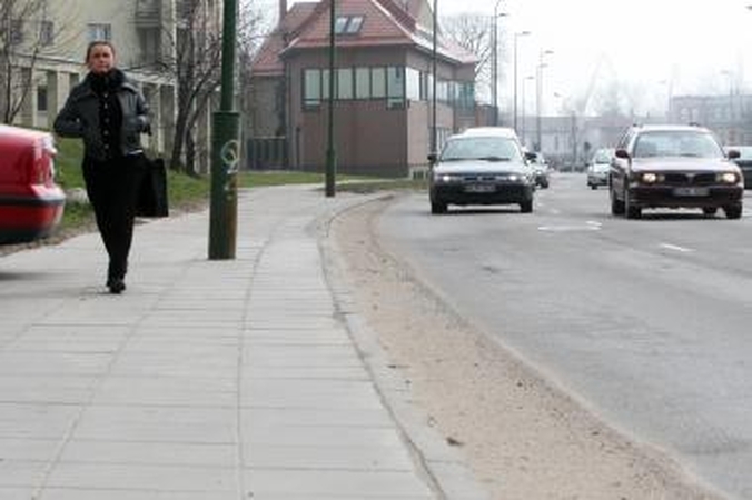 Uostamiesčio gatvėse valomos dulkės