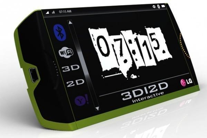 Įspūdinga LG 3D telefono koncepcija