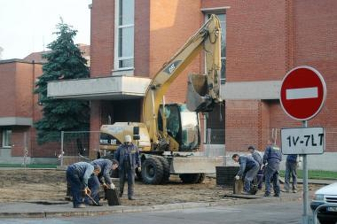 Viešieji darbai – pagalba sunkmečio prispaustų įmonių darbuotojams