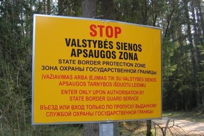 Pasieniečių įspėta ukrainietė teigė nežinanti įstatymų 