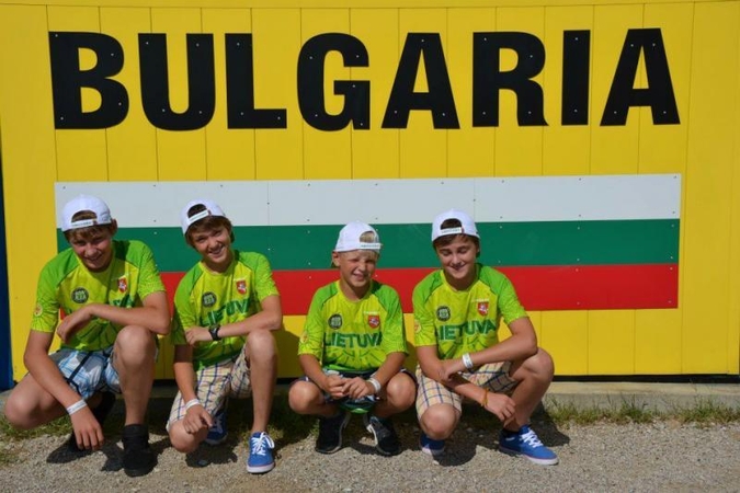 Lietuvos motokroso Jaunimo rinktinė Pasaulio čempionato dešimtuke