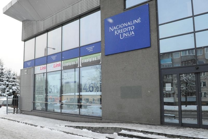Pajininkai nenori gelbėti Nacionalinės kredito unijos