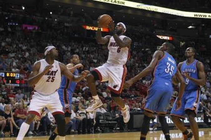 "Heat" neatsilaikė prieš "Thunder" ekipą