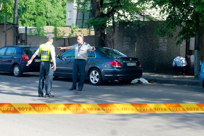 Vilniaus centre nužudytas miesto tarybos narys (foto)