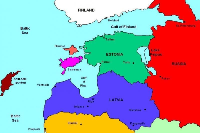 Skirtinga Baltijos šalių raida per 20 metų