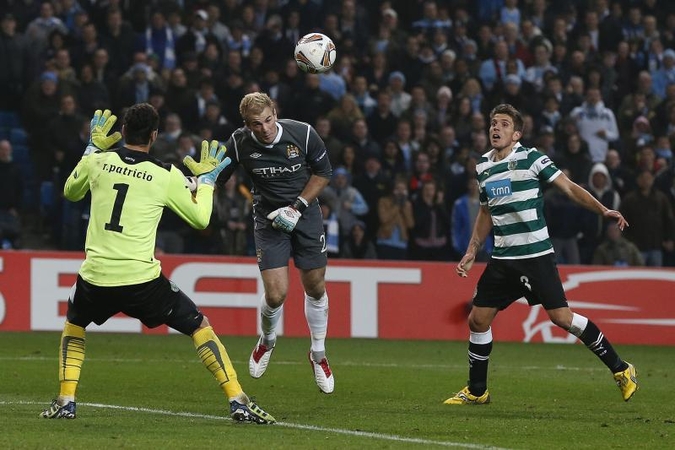 Europos lygoje „Sporting“ eliminavo „Manchester City“ ekipą