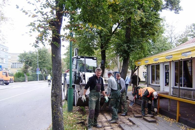 Palangos Vytauto gatvė taps patrauklesnė pėstiesiems