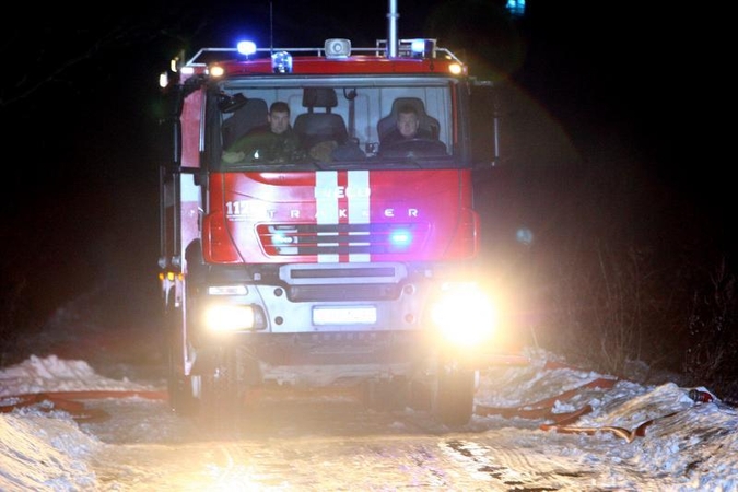 Paskutinė metų naktis Priekulėje buvo karšta