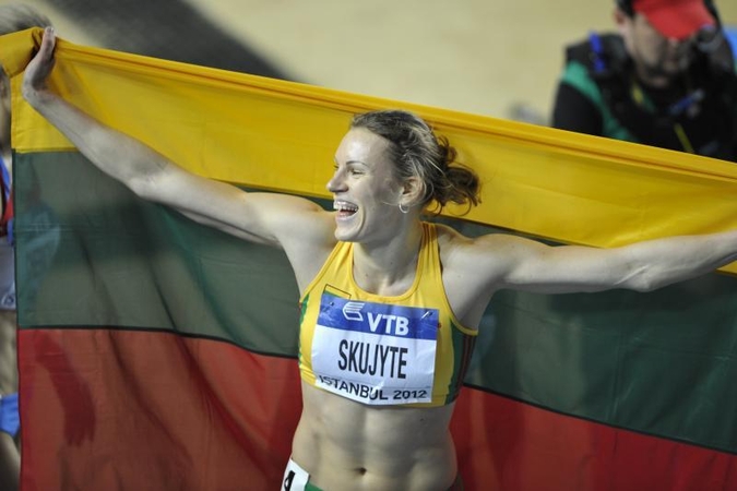 A.Skujytė iškovojo pasaulio čempionato bronzos medalį