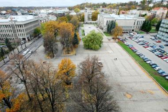 Vienybės aikštės koncesijos konkurse - nė vieno dalyvio
