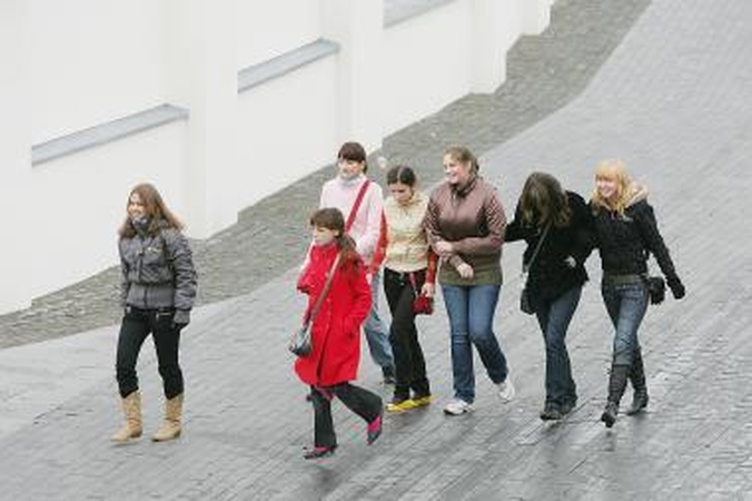 Vietoje pamokų - prekybos centras