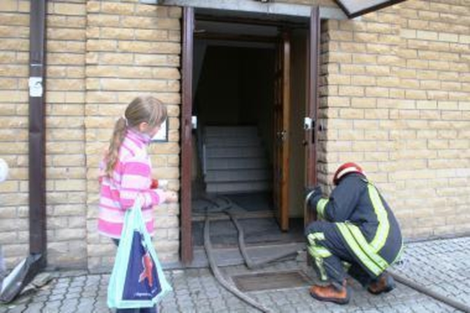 Vilniuje narkomanas padegė nuomojamą butą
