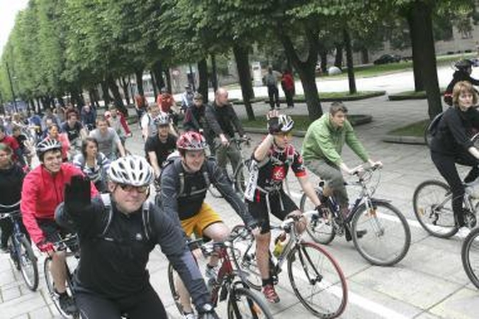 Pirmajame Vilniaus „Velomaratone" laukiama 1500 dalyvių